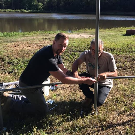 Volunteer Tony and Paul